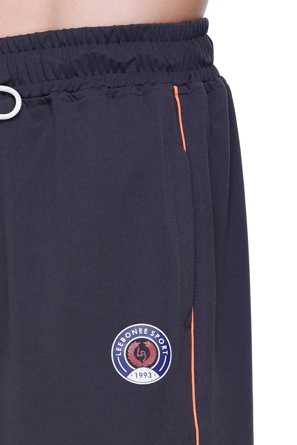 Dark_Grey_Polyester_Blend_Side_Stripe_Solid_Blue_Dri_Fit_Shorts_For_Men