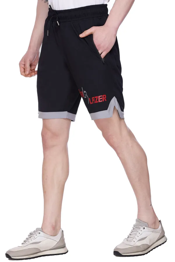 Polyester_Blend_Shorts_Trailblazer_Striped_For_Men_(Black)