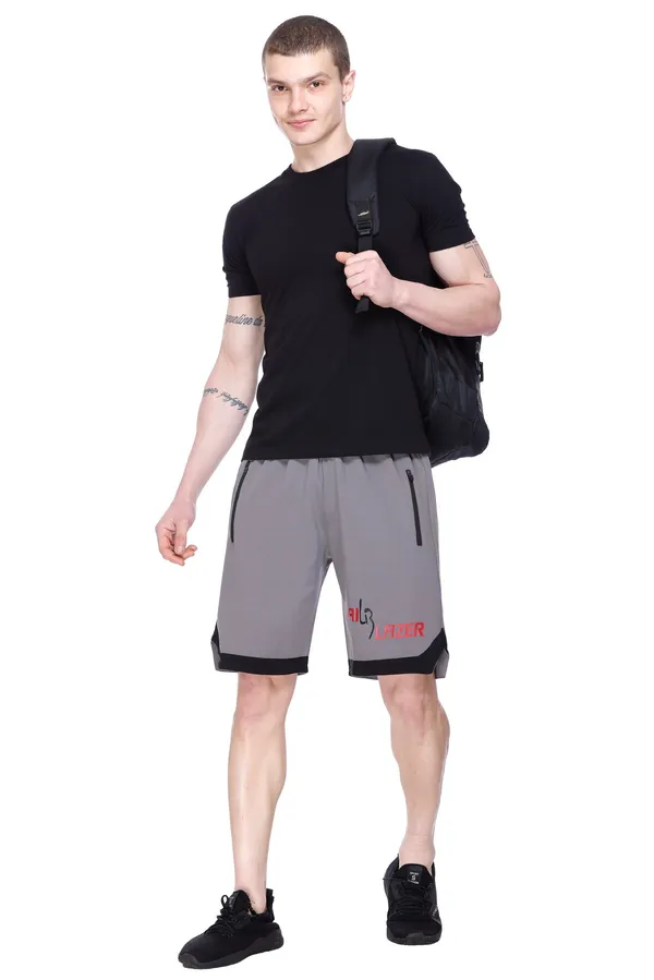 Polyester_Blend_Shorts_Trailblazer_Striped_For_Men_(Grey)