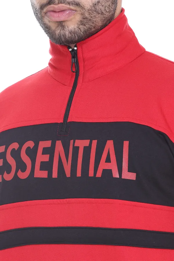 Leebonee_Men's_Essential_Cotton_Fleece_Half_Zipper_Winter_Sweatshirt