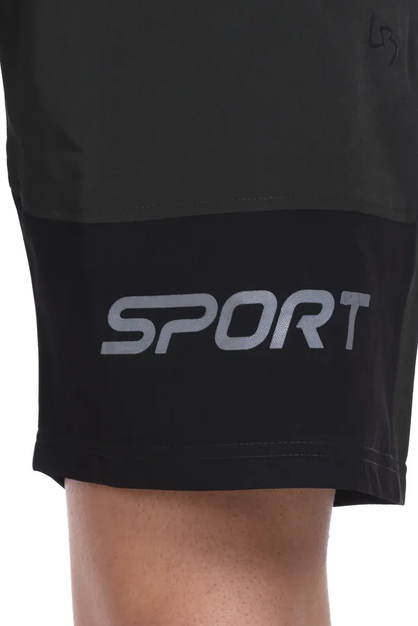 Polyester_Blend_Shorts_Dri-Fit_Sports_For_Men_(Olive)