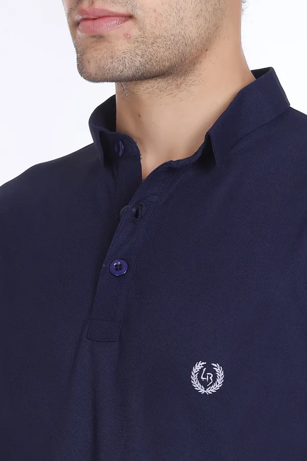 Navy_Polyester_Blend_Marsh_Polo_Collared_Solid_T-Shirt_For_Men