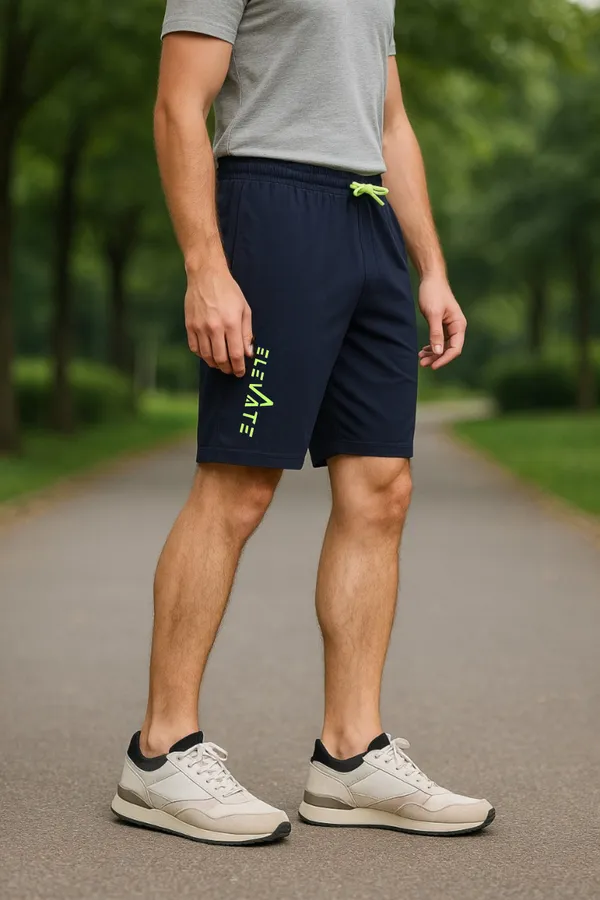 Solid_Navy_Blue_Elevate_NS_Lycra_Dri_Fit_Shorts_For_Men