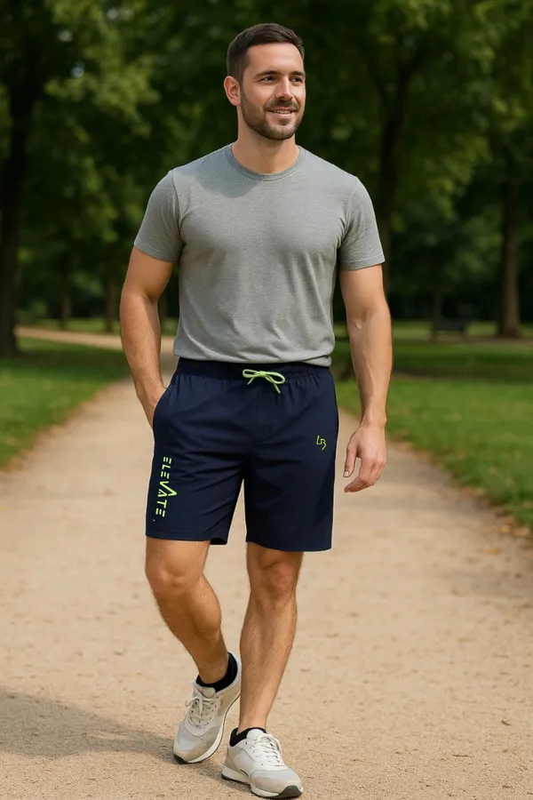 Solid_Navy_Blue_Elevate_NS_Lycra_Dri_Fit_Shorts_For_Men