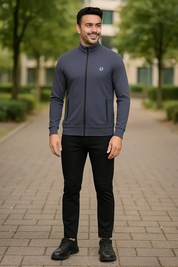Dark_Grey_Polyester_Solid_Plus_Size_Dri_Fit_Jacket_With_Zip_Pockets_For_Men