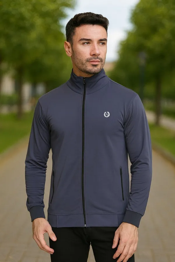 Dark_Grey_Polyester_Solid_Plus_Size_Dri_Fit_Jacket_With_Zip_Pockets_For_Men
