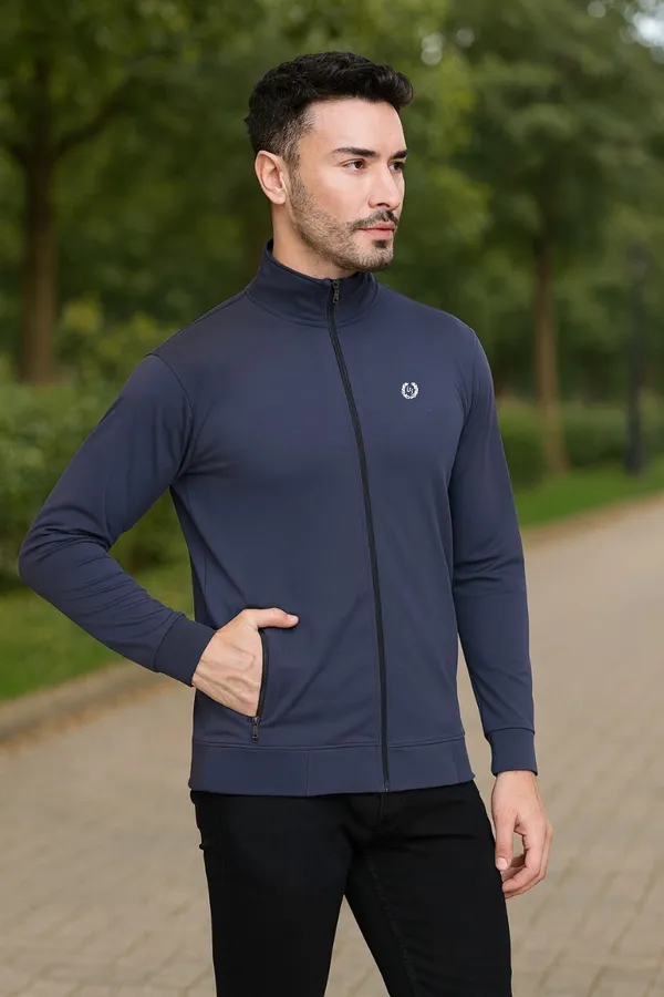 Dark_Grey_Polyester_Solid_Plus_Size_Dri_Fit_Jacket_With_Zip_Pockets_For_Men
