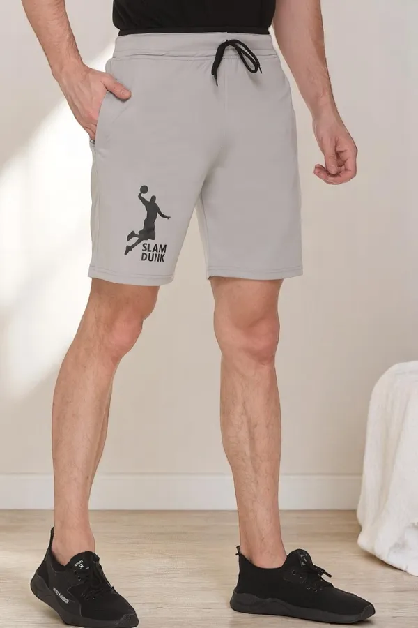 Men's_Light_Grey_Slam_Dunk_Dri_Fit_Shorts