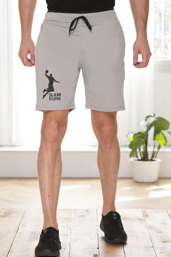 Men's_Light_Grey_Slam_Dunk_Dri_Fit_Shorts