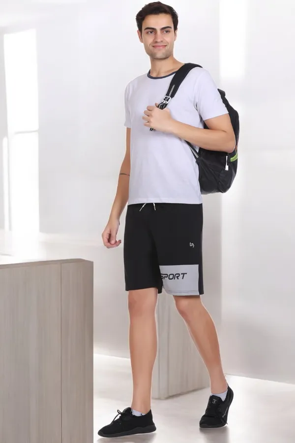 Polyester_Blend_Shorts_Dri-Fit_Sports_For_Men_(Black)