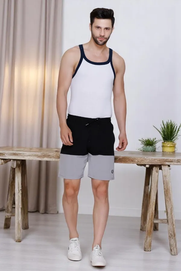 Polyester_Blend_Shorts_Dri_Fit_For_Men_(Grey)