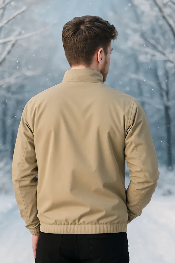 Camel_Polyester_Blend_Solid_Dri_Fit_Jacket_With_Zip_Pockets_And_Inside_Net_For_Men