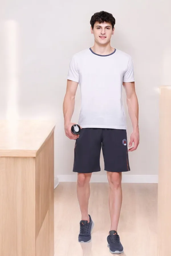 Dark_Grey_Polyester_Blend_Side_Stripe_Solid_Blue_Dri_Fit_Shorts_For_Men