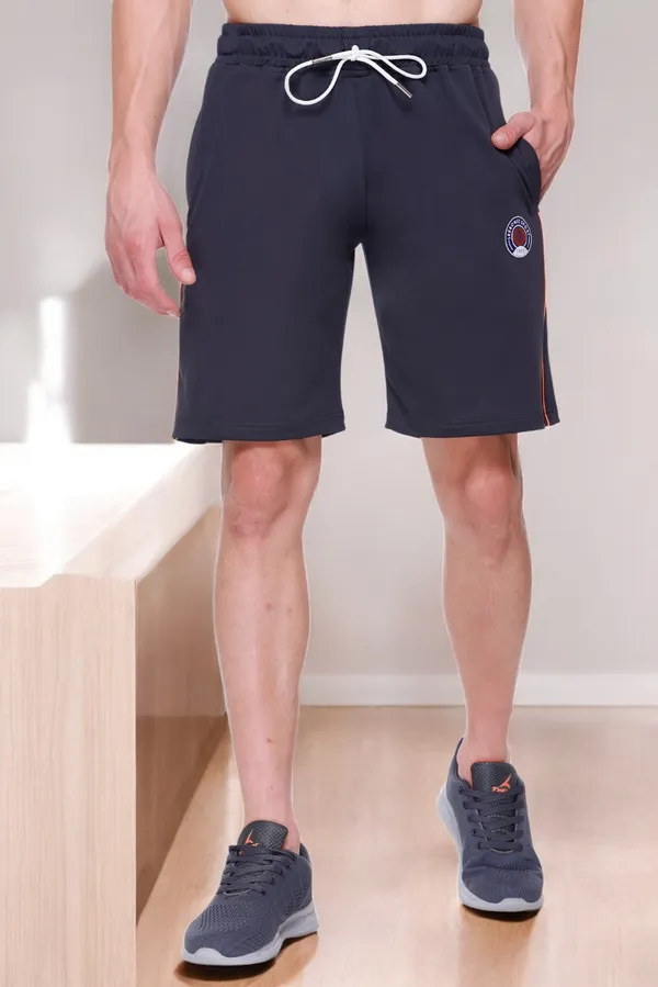 Dark_Grey_Polyester_Blend_Side_Stripe_Solid_Blue_Dri_Fit_Shorts_For_Men