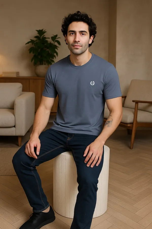 Grey_Polyester_Blend_Solid_Dri_Fit_Tshirt_For_Men