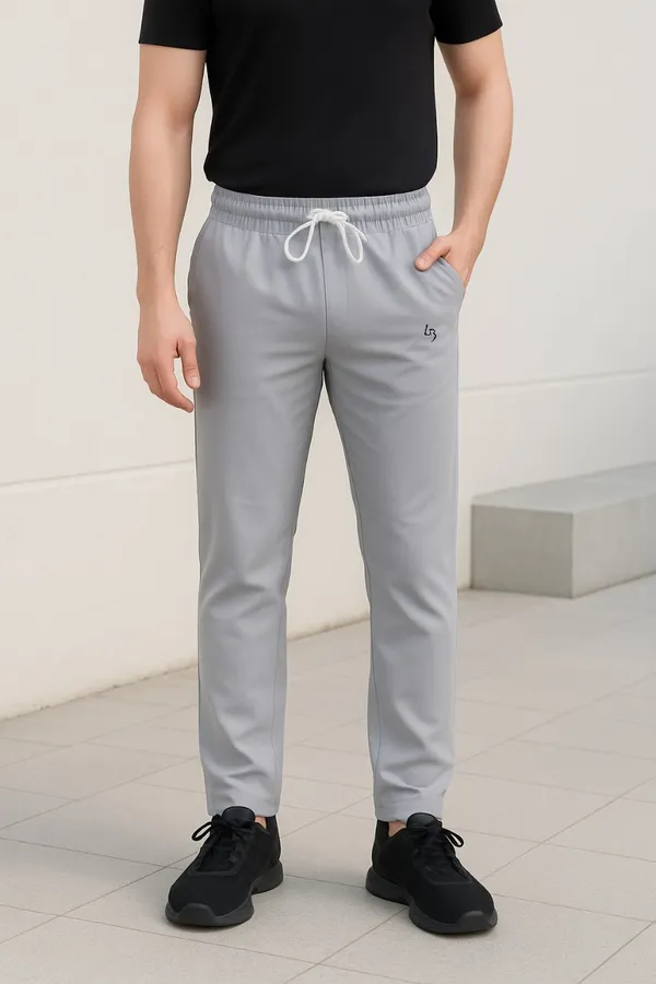 Light_Grey_Polyester_Blend_Solid_NS_Dri_Fit_Track_Pant_For_Men