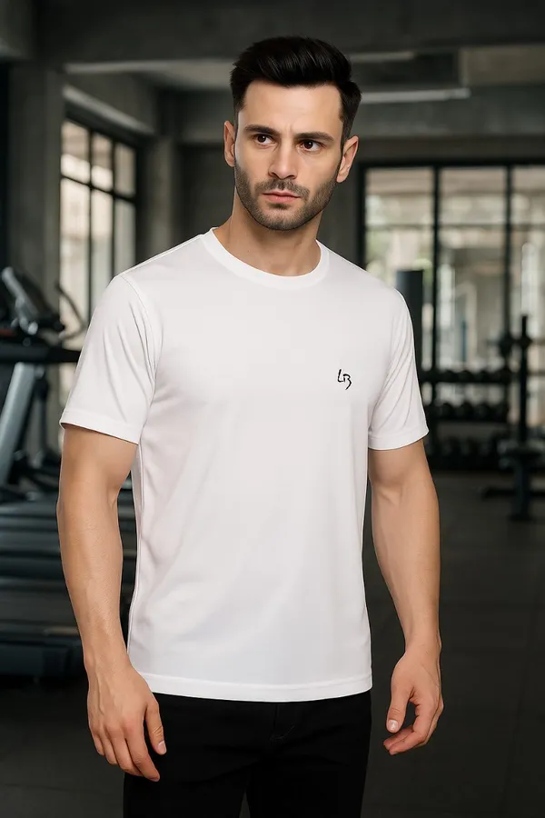 Solid_White_Plus_Size_Dri_Fit_Round_Neck_Tshirt_For_Men