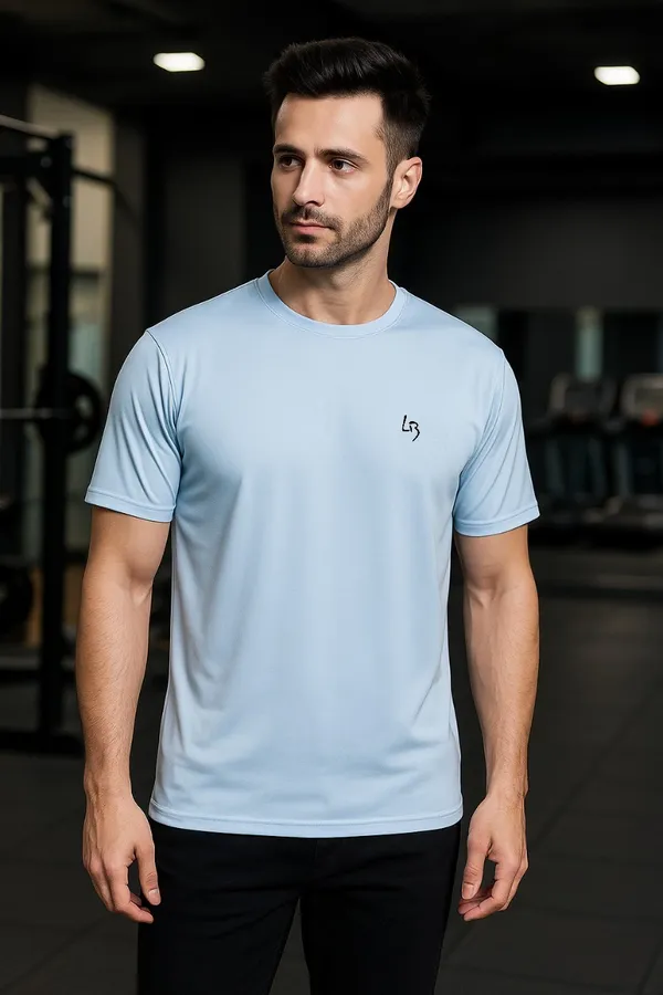 Solid_Sky_Blue_Plus_Size_Dri_Fit_Round_Neck_Tshirt_For_Men