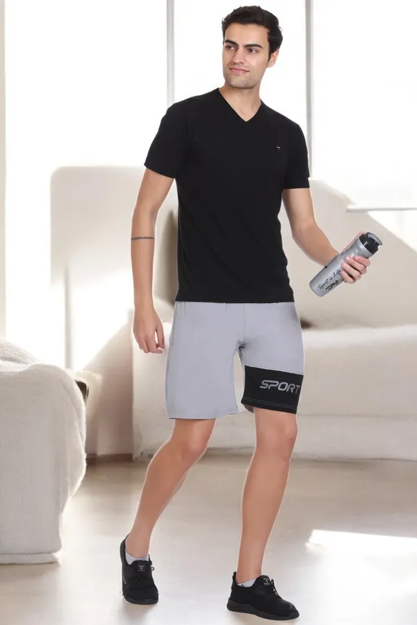 Polyester_Blend_Shorts_Dri-Fit_Sports_For_Men_(Light_Grey)