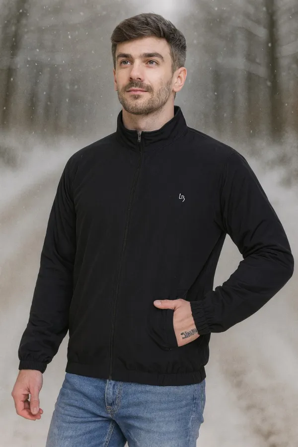 Black_Polyester_Blend_Solid_Dri_Fit_Jacket_With_Zip_Pockets_And_Inside_Net_For_Men