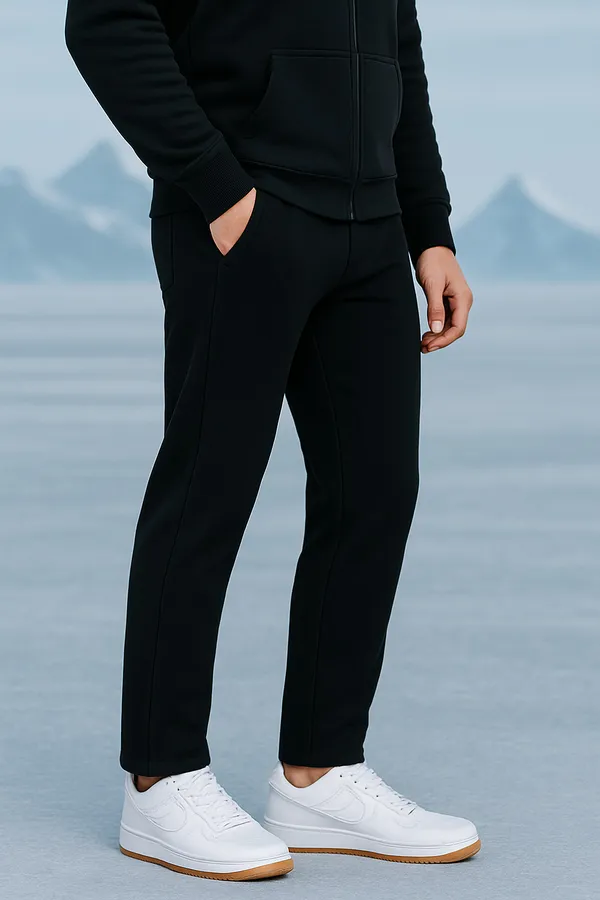 Leebonee_Mens_Solid_Black_3_Thread_Cotton_Fleece_Winter_Sweat_Pants