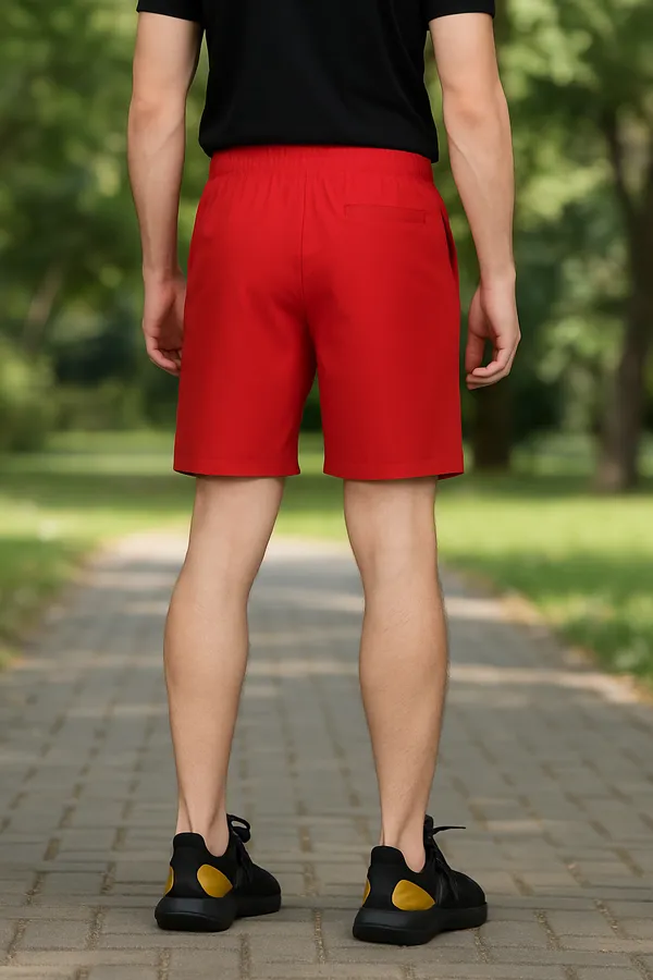 Elevate_Solid_Shorts_Dri_Fit_For_Men_(Red)