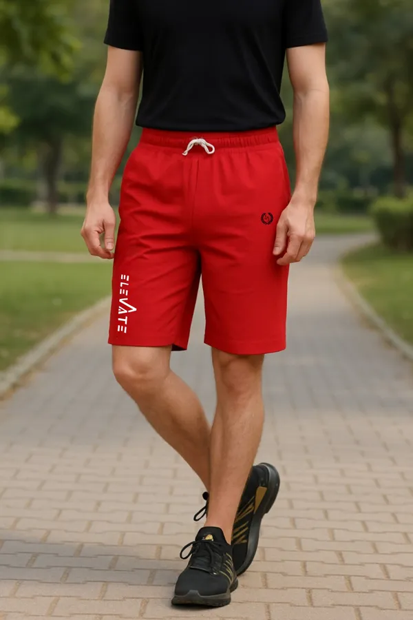 Elevate_Solid_Shorts_Dri_Fit_For_Men_(Red)