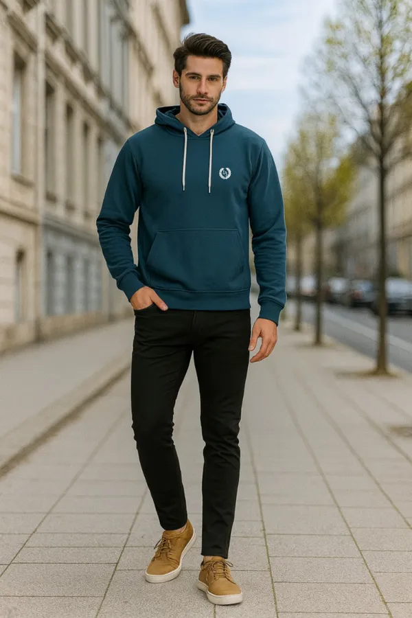 Leebonee_Mens_Solid_Blue_Cotton_Fleece_Signature_Sweatshirt