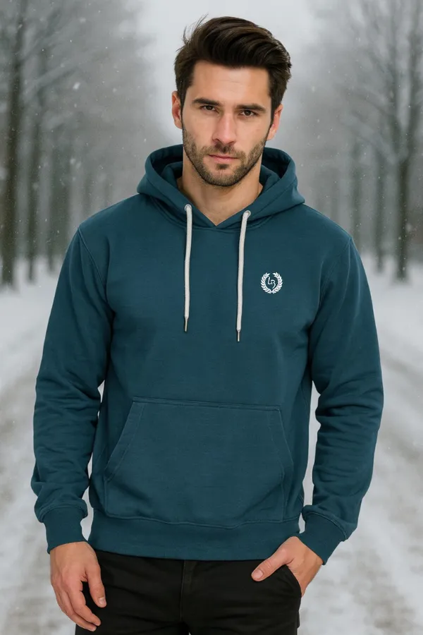 Leebonee_Mens_Solid_Blue_Cotton_Fleece_Signature_Sweatshirt