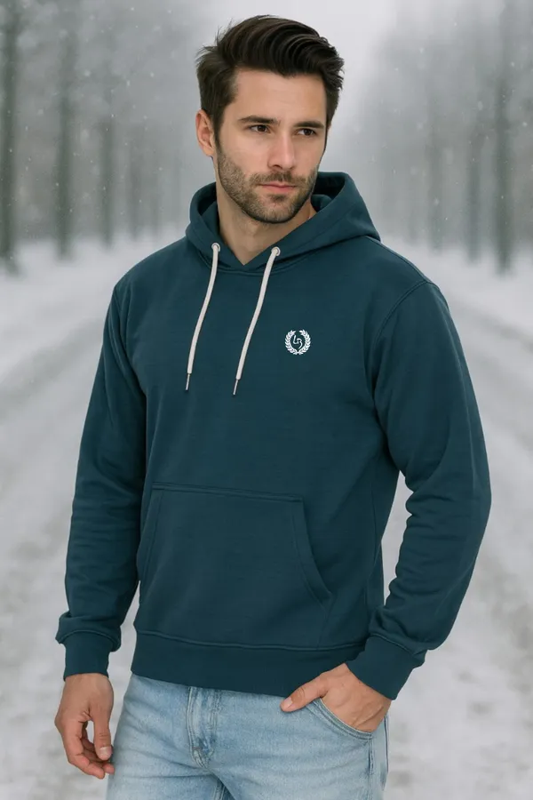 Leebonee_Mens_Solid_Blue_Cotton_Fleece_Signature_Sweatshirt