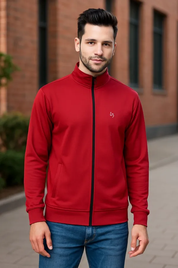 Maroon_Polyester_Blend_Solid_Dri_Fit_Jacket_With_4_Way_Lycra_For_Men