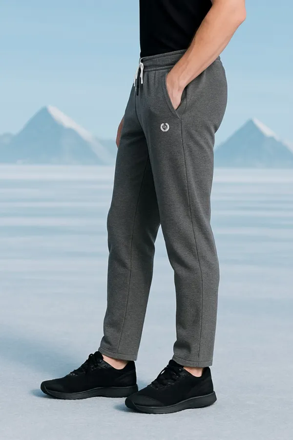 Leebonee_Mens_Solid_Dark_Grey_3_Thread_Cotton_Fleece_Winter_Sweat_Pants