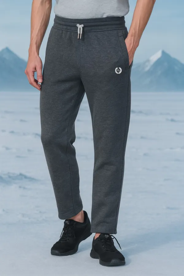 Leebonee_Mens_Solid_Dark_Grey_3_Thread_Cotton_Fleece_Winter_Sweat_Pants