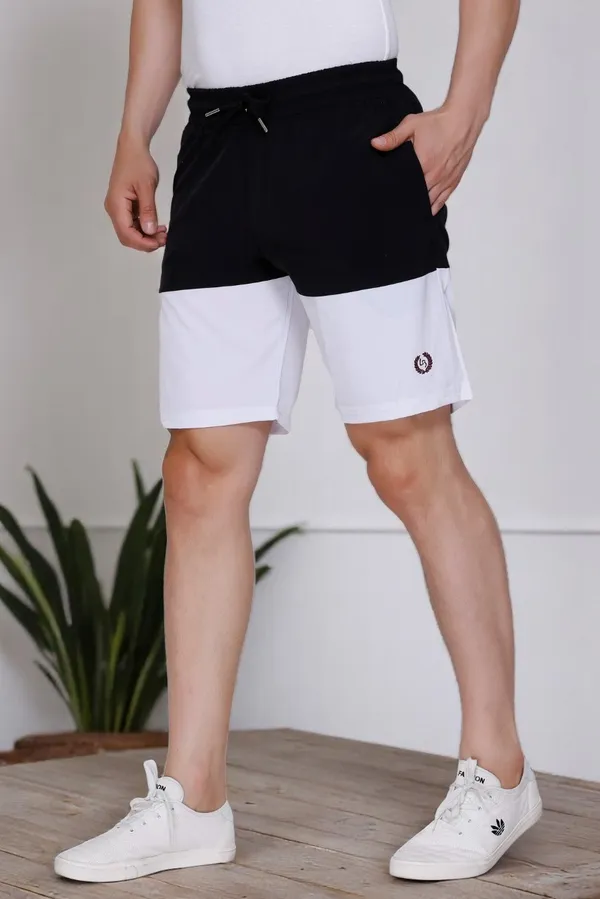 Polyester_Blend_Shorts_Dri_Fit_For_Men_(White)