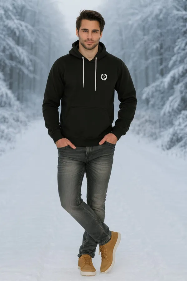 Leebonee_Mens_Solid_Black_Cotton_Fleece_Signature_Sweatshirt