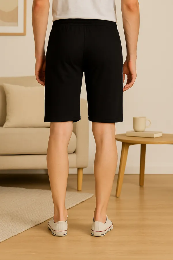 Solid_Black_Cotton_Shorts_with_Side_Piping_for_Men