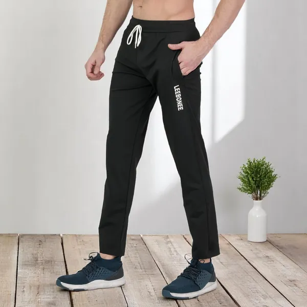 Solid_Black_Dri_Fit_Track_Pant_with_4_Way_Stetch_For_Men