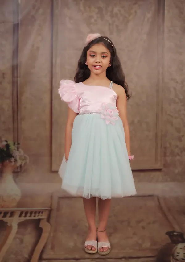 Pink_&_Sky_Blue_Cotton_Candy_Bloom_Dress_For_Girls