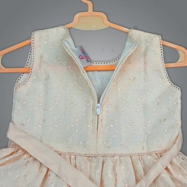 Pariari_Girls_Elegant_Sleeveless_Lace_Dress_For_Girls
