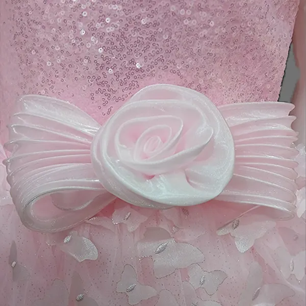 Pariari_Girls_Pink_Butterfly_Princess_Dress