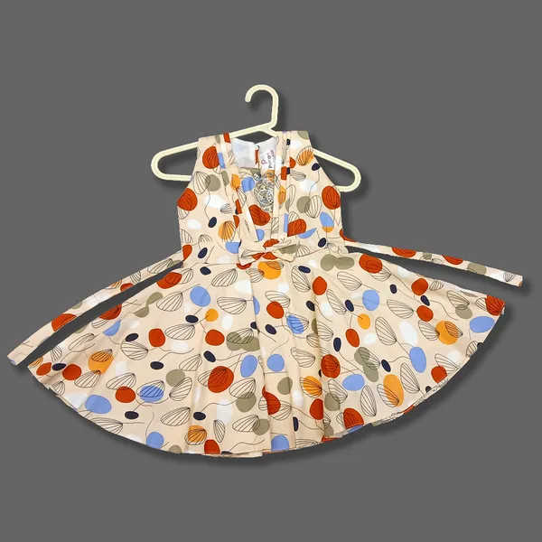 Pariari_Girls_Multicolour_Polka_Dot_Sleeveless_Dress