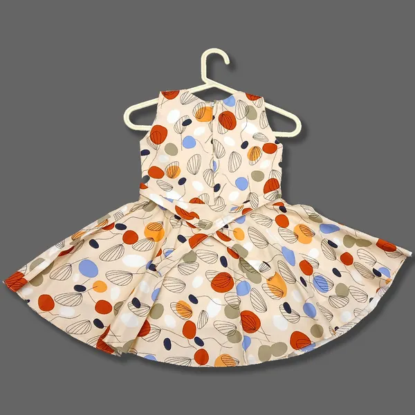Pariari_Girls_Multicolour_Polka_Dot_Sleeveless_Dress