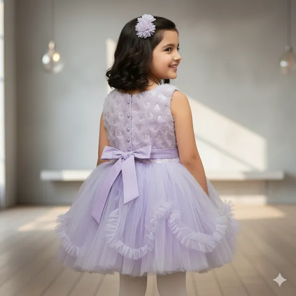 Pariari_Girls_Lavender_Sparkle_Princess_Dress