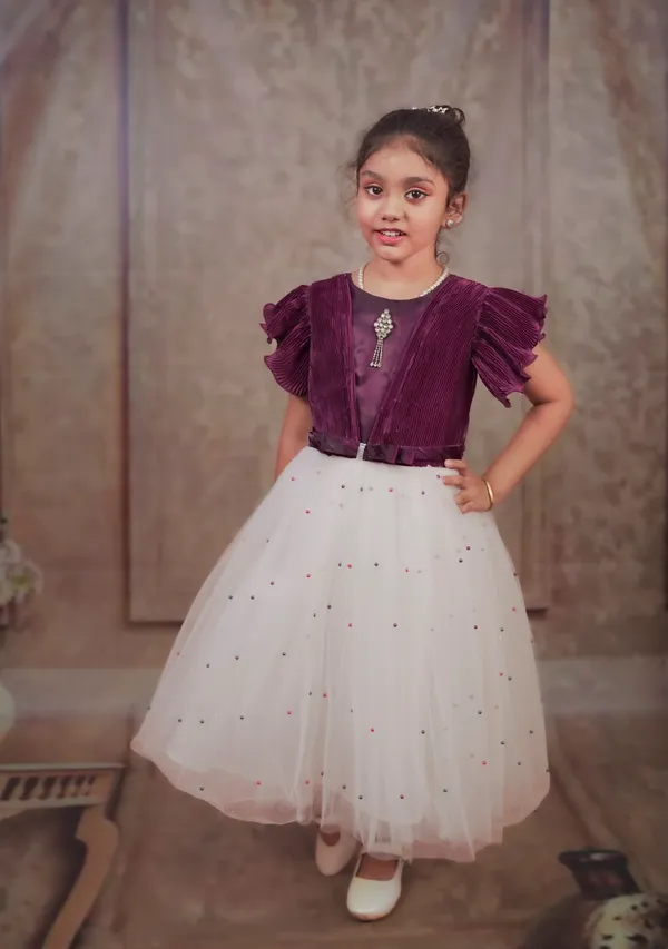 Pariari_Girls_Velvet_&_Tulle_Sparkle_Party_Dress