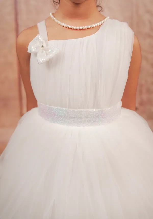 White_Fancy_Net_Party_Wear_Frock_For_Girls