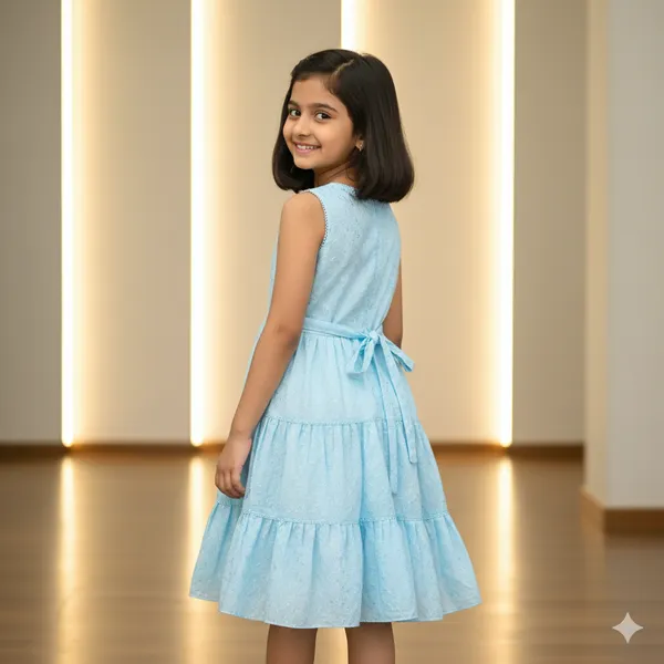 Pariari_Girls_Elegant_Mint_Green_Girls_Frock