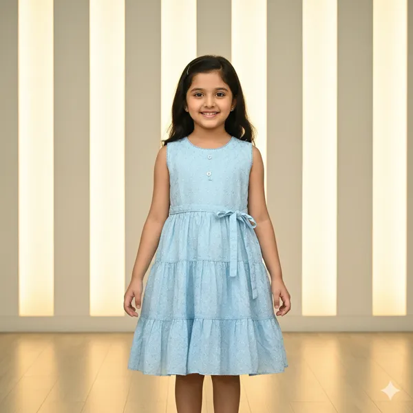 Pariari_Girls_Elegant_Mint_Green_Girls_Frock