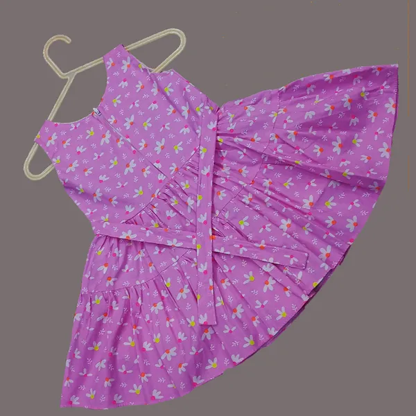 Pink_Floral_Cotton_Sleeveless_Dress_For_Girls