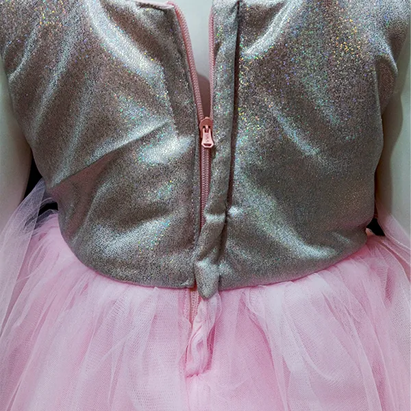 Pariari_Girls_Sparkling_Pink_Tulle_Party_Dress