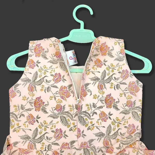 Pariari_Girls_Floral_Printed_Sleeveless_Dress_For_Girls